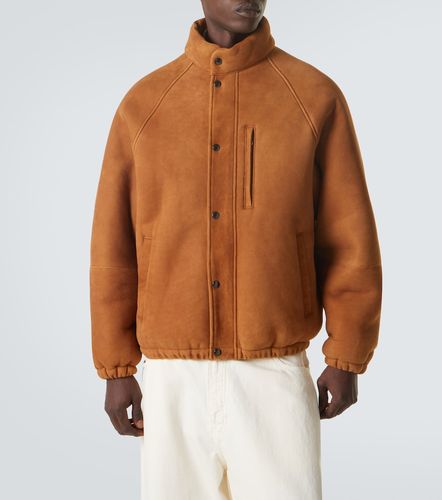 Shearling-lined suede jacket - A.Presse - Modalova