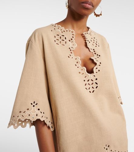 Top Shana de algodón bordado - Marant Etoile - Modalova