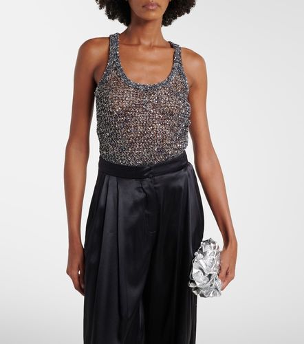 Missoni Sequined knitted tank top - Missoni - Modalova