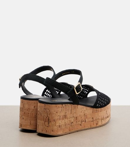 Prada Crochet wedge sandals - Prada - Modalova
