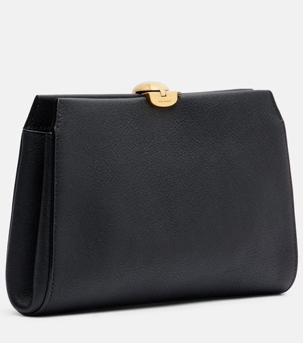 Nour Hammour Lou leather clutch - Nour Hammour - Modalova