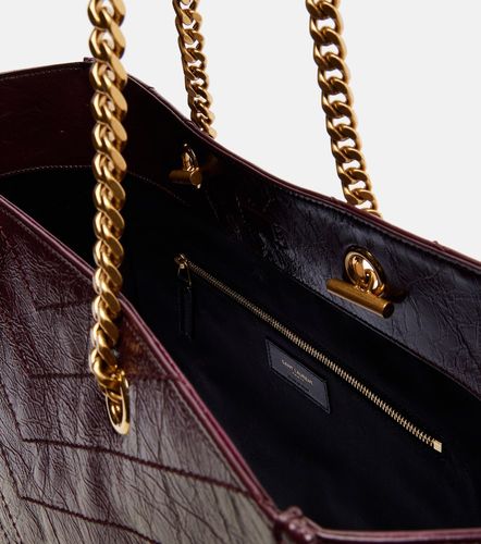 Niki Large leather shopper - Saint Laurent - Modalova