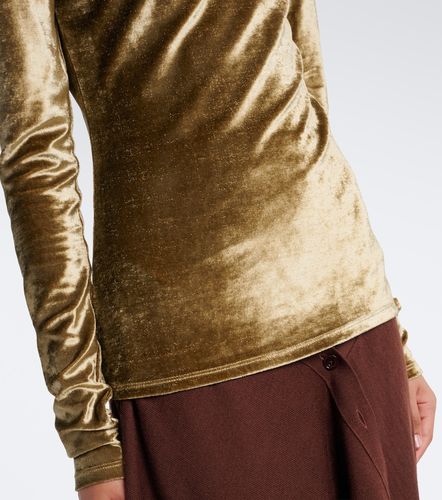 Top de terciopelo con cuello alto - Lemaire - Modalova