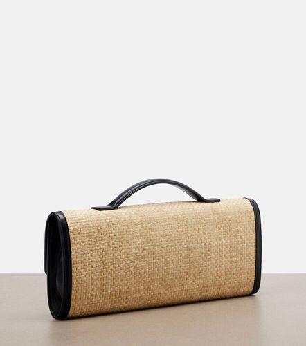 Andiamo raffia-effect clutch - Bottega Veneta - Modalova