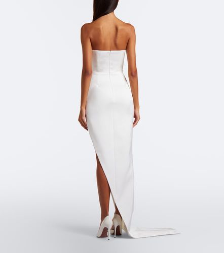 Abito lungo bustier con frange - David Koma - Modalova