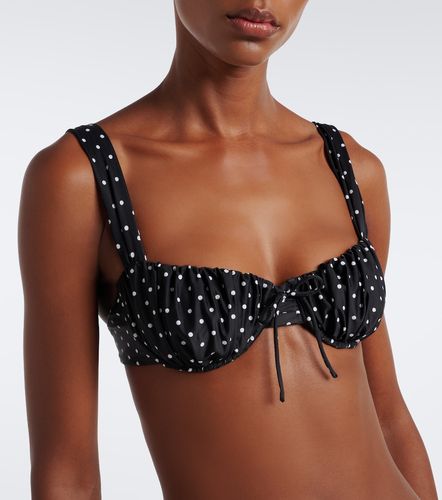 Dinard polka-dot bikini top - Faithfull - Modalova