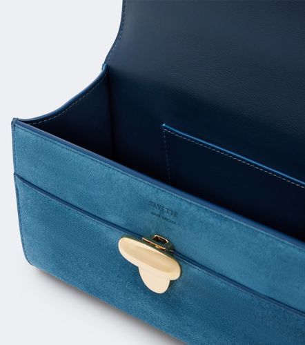 Symmetry Pochette Small suede top-handle bag - Savette - Modalova