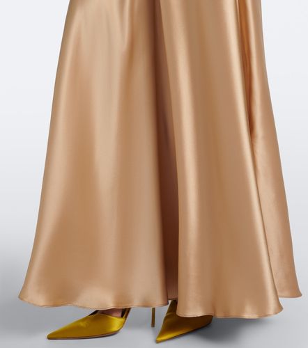 Robe aus Seidensatin mit Spitze - Rodarte - Modalova