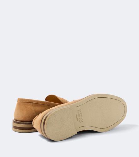 Loafers aus Veloursleder - Brunello Cucinelli - Modalova
