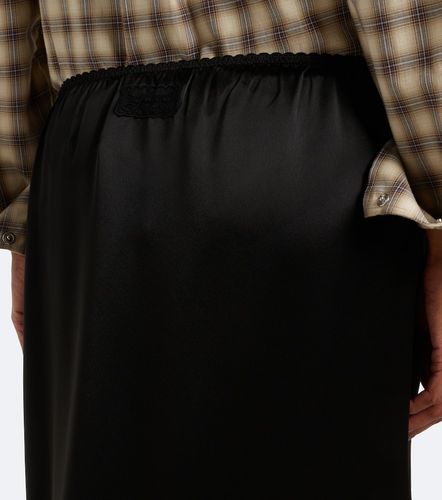 Ganni Midirock aus Satin mit Spitze - Ganni - Modalova
