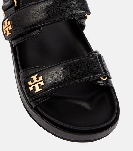 Kira leather platform sandals - Tory Burch - Modalova