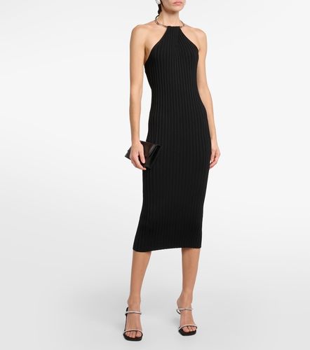 Midikleid Rhea aus Metallic-Strick - Galvan - Modalova