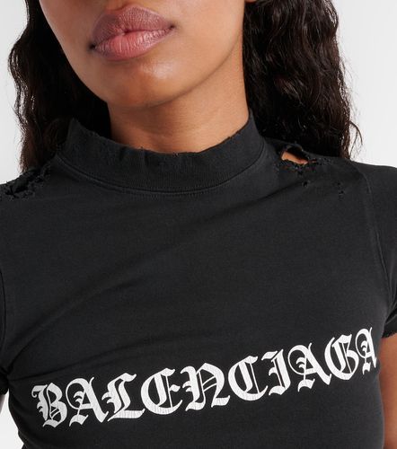Camiseta Gothic Type Shrunk de algodón - Balenciaga - Modalova
