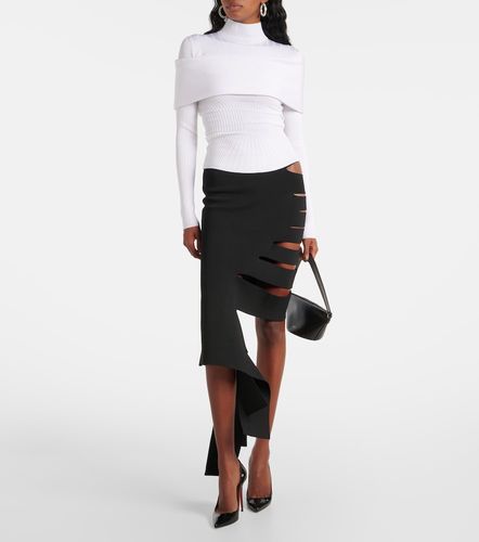Mugler Ribbed-knit top - Mugler - Modalova