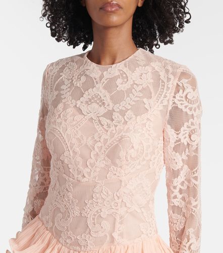 Crush Lace Frill minidress - Zimmermann - Modalova