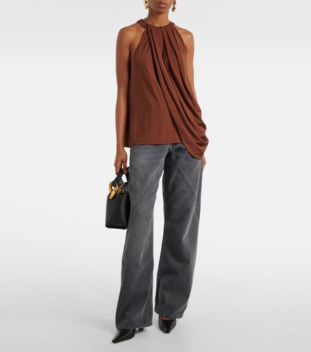 JW Anderson Top drapeado de crepé - JW Anderson - Modalova
