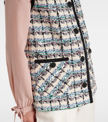 Chaleco Mossi de tweed en mezcla de algodón - Valentino - Modalova