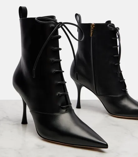 Leather lace-up boots - Gianvito Rossi - Modalova
