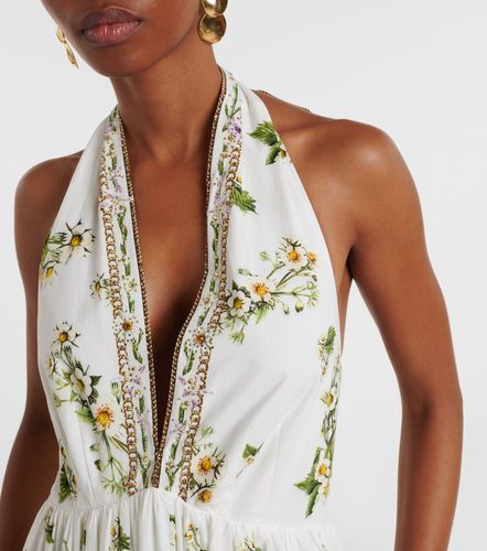 Maxikleid Botanical Utopia aus Baumwolle - Camilla - Modalova