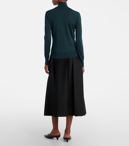 Wool and silk turtleneck sweater - Carolina Herrera - Modalova