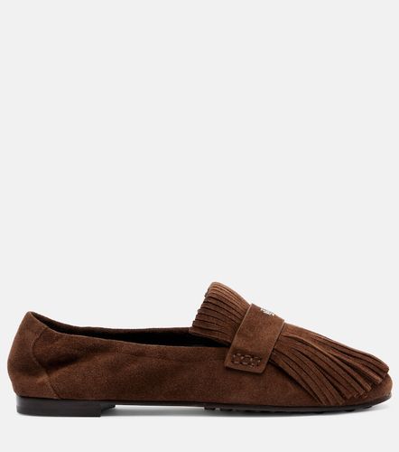Mocasines Ballet de ante con flecos - Tory Burch - Modalova