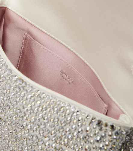 Soft Bow Mini embellished satin clutch - Jimmy Choo - Modalova