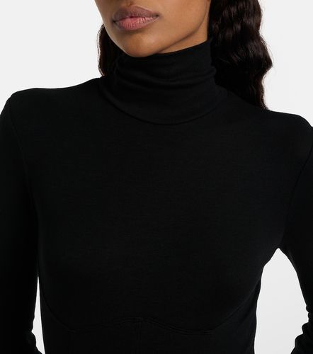 Wilma jersey turtleneck bodysuit - Agolde - Modalova