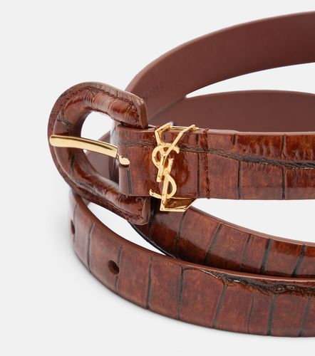 Gürtel Cassandre aus Leder - Saint Laurent - Modalova