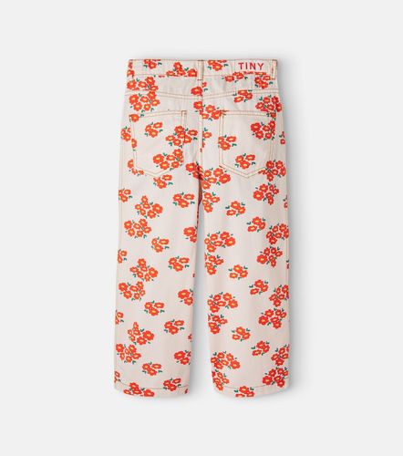 Jeans rectos Blossoms de sarga - Tinycottons - Modalova