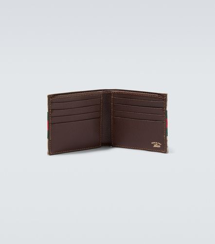 GG Canvas Web Stripe bifold wallet - Gucci - Modalova
