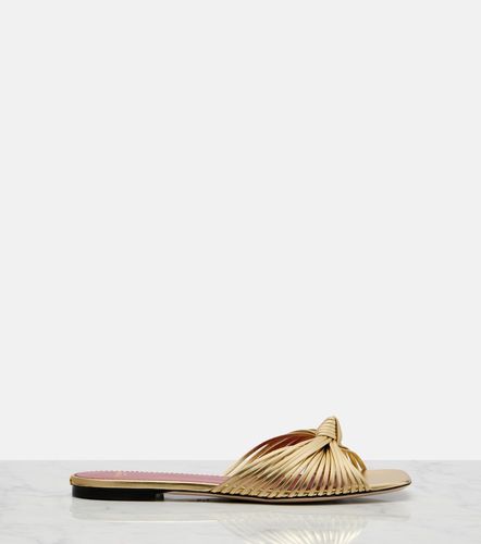 Annet metallic leather slides - Valentino Garavani - Modalova