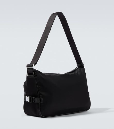 Large leather-trimmed shoulder bag - Prada - Modalova