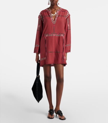 Freya embroidered silk tunic - Isabel Marant - Modalova