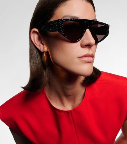 Alaïa Sonnenbrille Lettering Logo - Alaia - Modalova