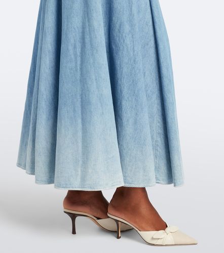 Vestido largo de chambray de algodón - Ralph Lauren Collection - Modalova