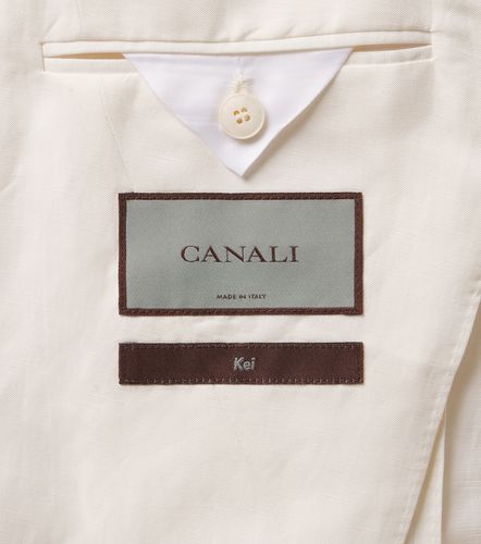 Blazer da abito Kei in lino e seta - Canali - Modalova