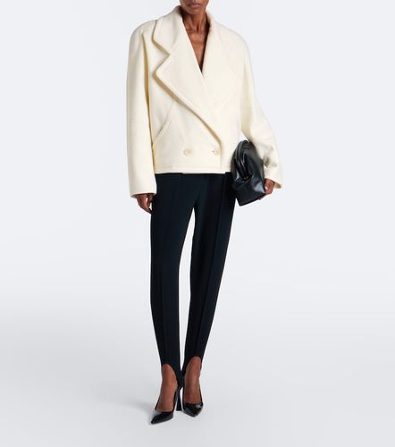 Abrigo cropped de lana - Stella McCartney - Modalova