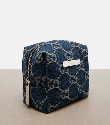 Bustina Essence Classic Mini in denim - Gucci - Modalova