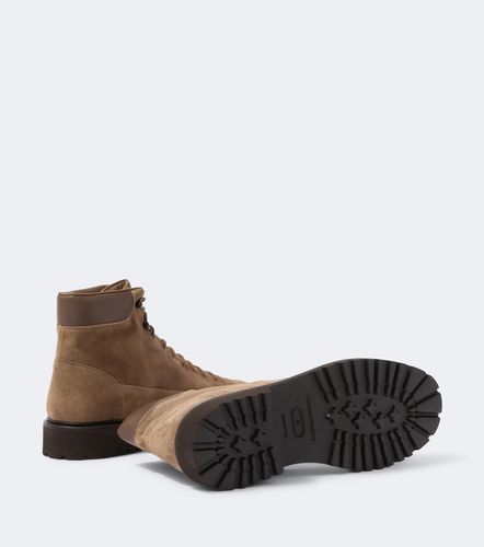 Stivali stringati Hiker in suede con pelle - Common Projects - Modalova