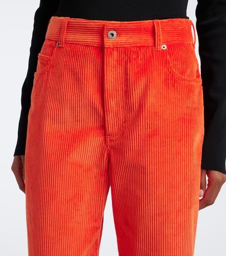 Pantaloni in velluto a coste di cotone - Loewe - Modalova