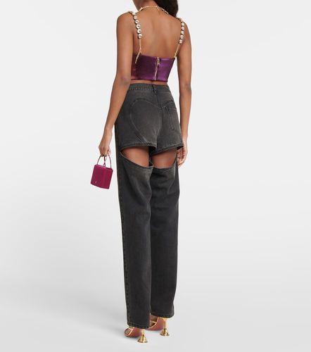 Area Top cropped in misto cotone - Area - Modalova