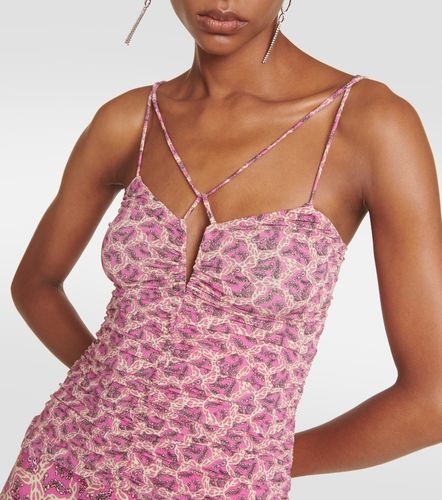 Top Leila de jersey fruncido estampado - Isabel Marant - Modalova