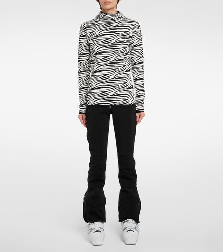 Zoey zebra-print jacquard hoodie - Jet Set - Modalova