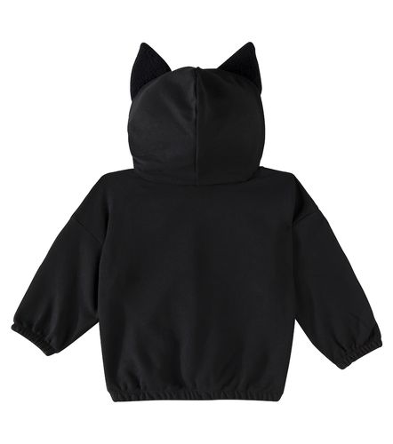 Sudadera Cat Ears de jersey de algodón - Mini Rodini - Modalova