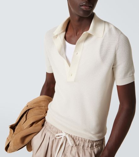 Tom Ford Polo de algodón y seda - Tom Ford - Modalova