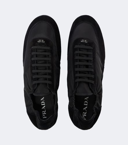 Sneakers Collapse Re-Nylon con suede - Prada - Modalova
