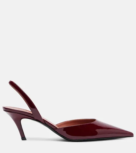 Slingback-Pumps Sofia 60 aus Lackleder - Amina Muaddi - Modalova