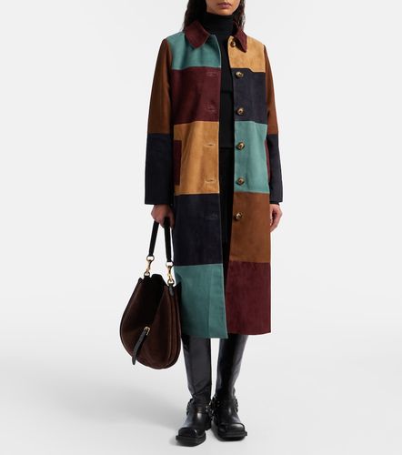 Rixo Patchwork suede coat - Rixo - Modalova
