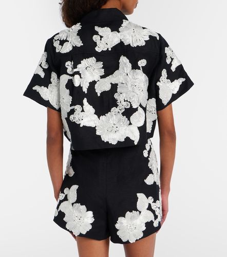 Camicia Callie in misto lino con ricamo - Simkhai - Modalova