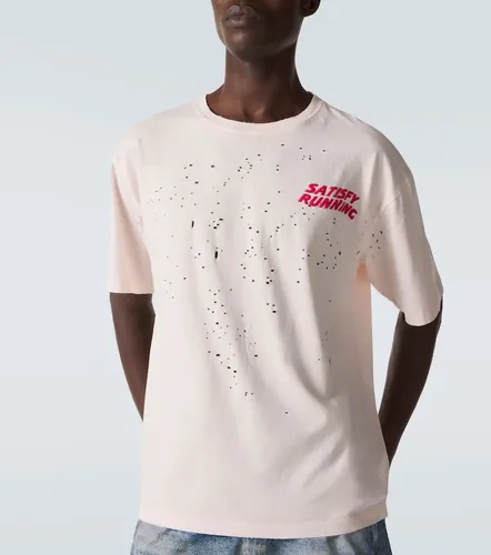 Camiseta MothTech de jersey con efecto desgastado - Satisfy - Modalova